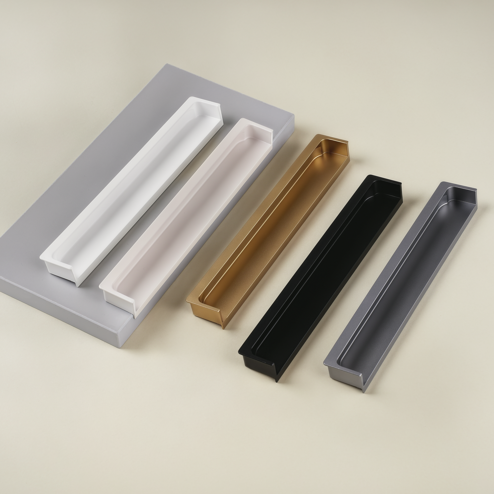 LiliTONG premium aluminum furniture handles product collection - multiple finishes and styles