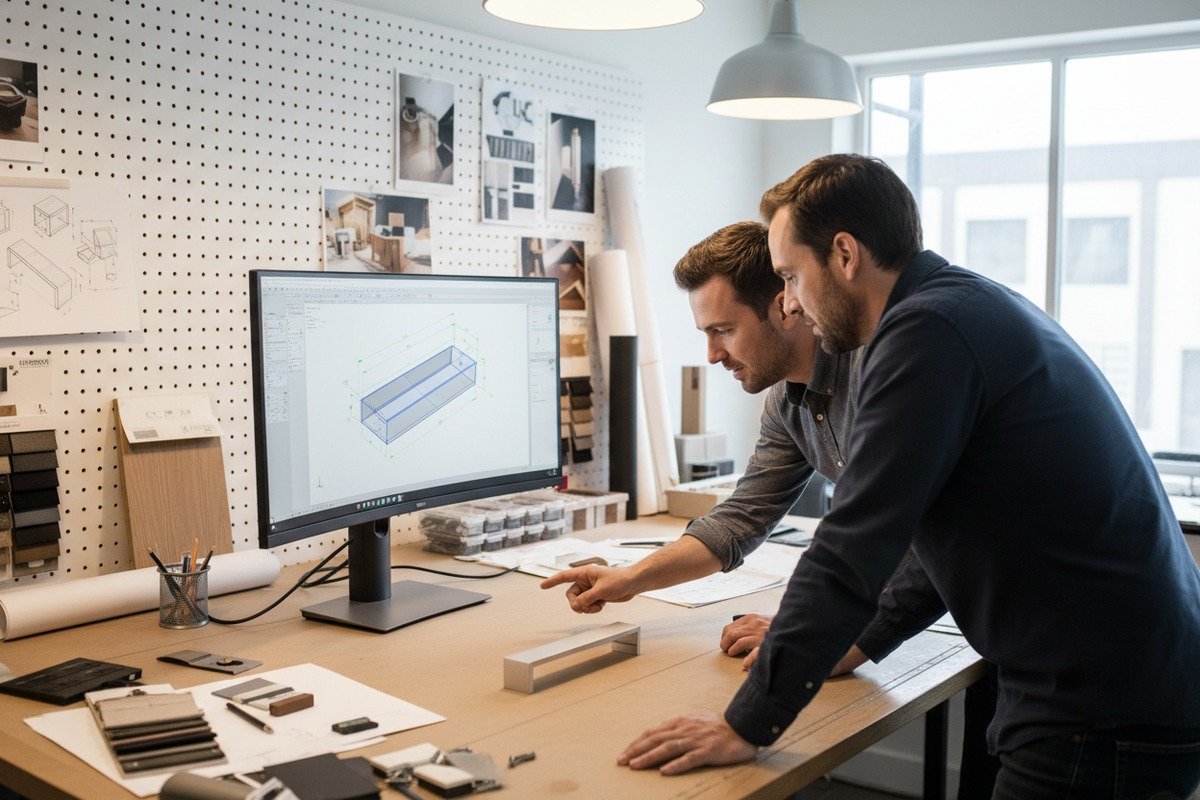Custom OEM handle design evaluation including tooling fees and mold production costs (ID#3)