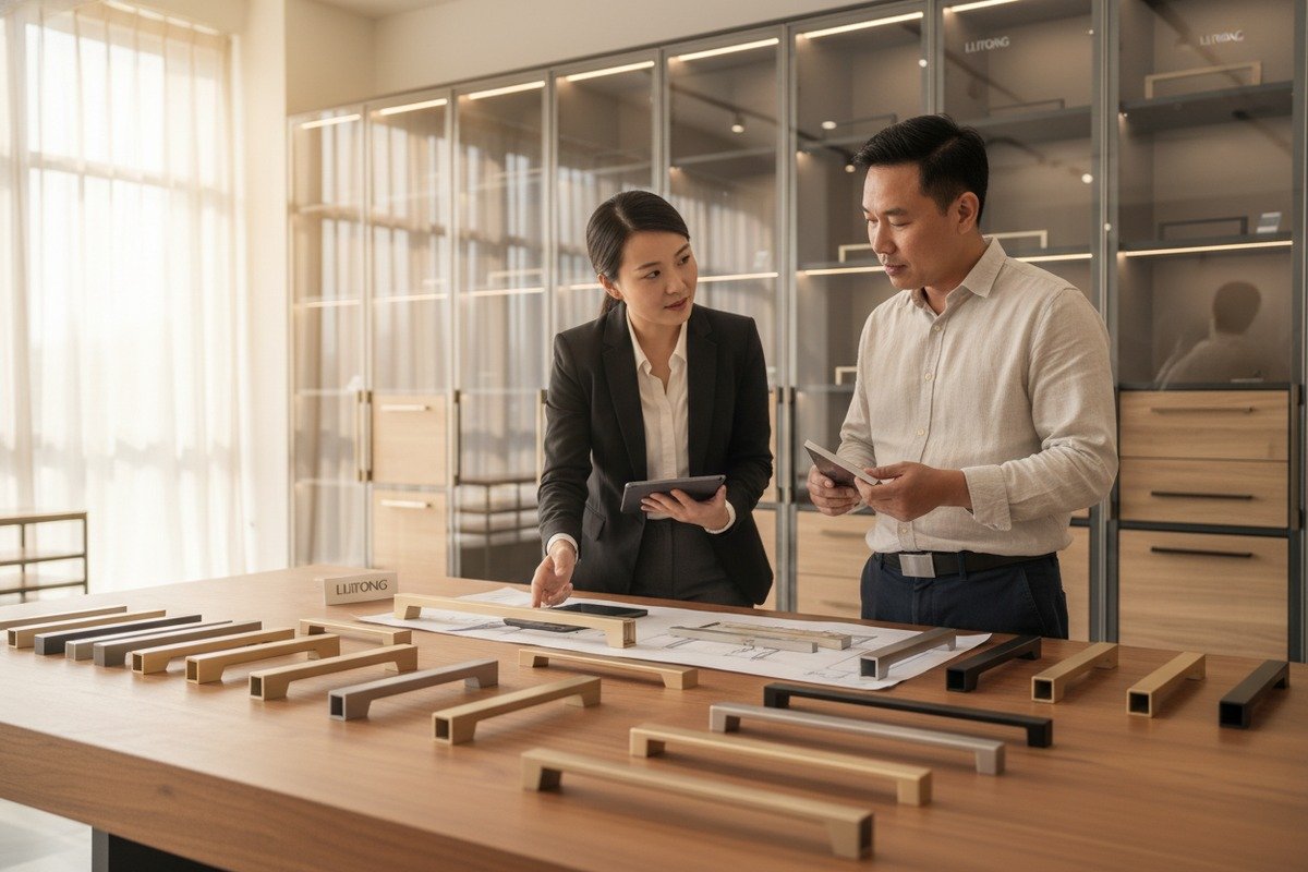 Optimizing bulk order volume for aluminum handles to secure competitive pricing from Chinese suppliers (ID#5)