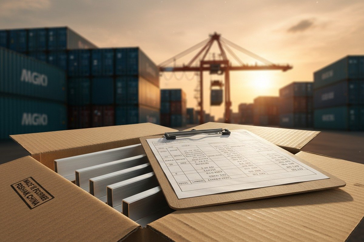 Calculating profit margins and landed costs for importing aluminum handles from China (ID#2)