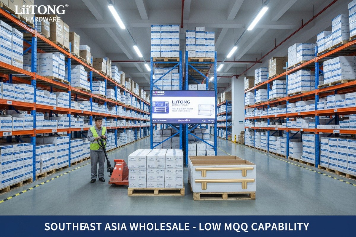 Foshan manufacturer offering low MOQs and ready-to-ship aluminum handle stock for wholesalers (ID#3)