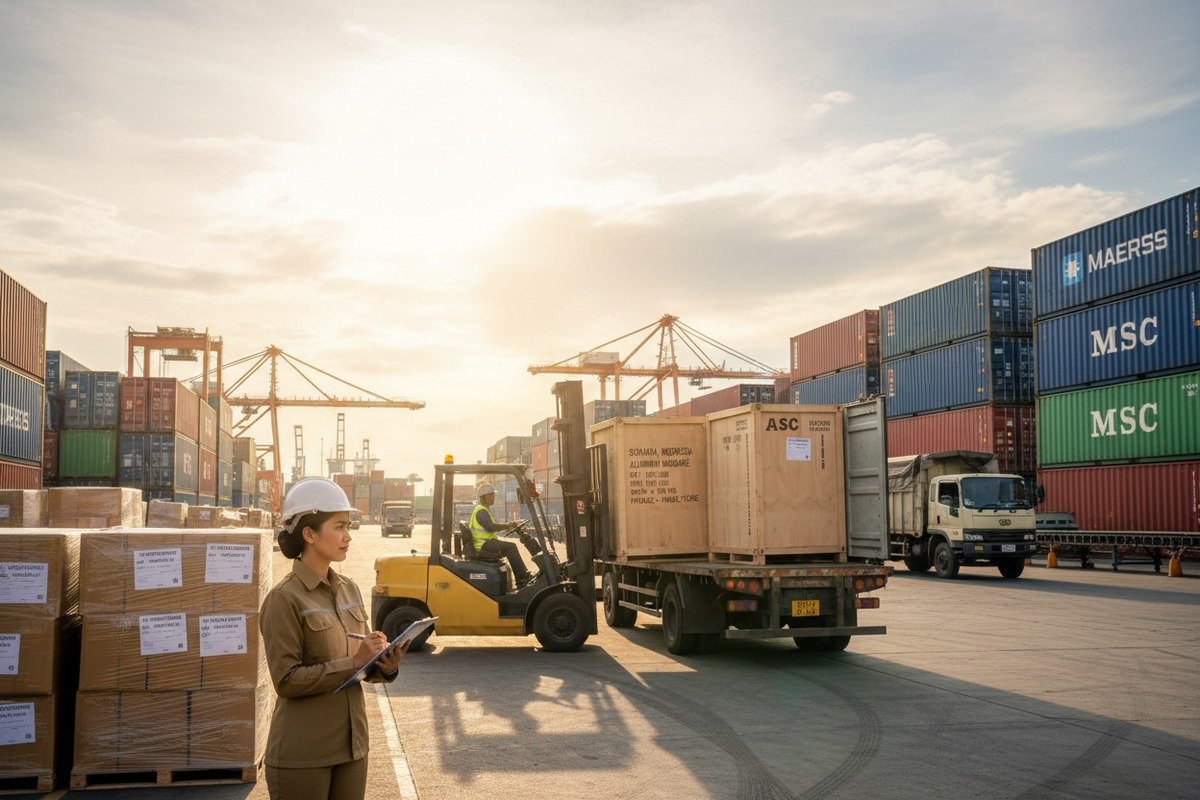 Minimize Bulk Import Lead-Times Minimizing lead times for bulk aluminum profile imports through stock availability and sample approval (ID#4)