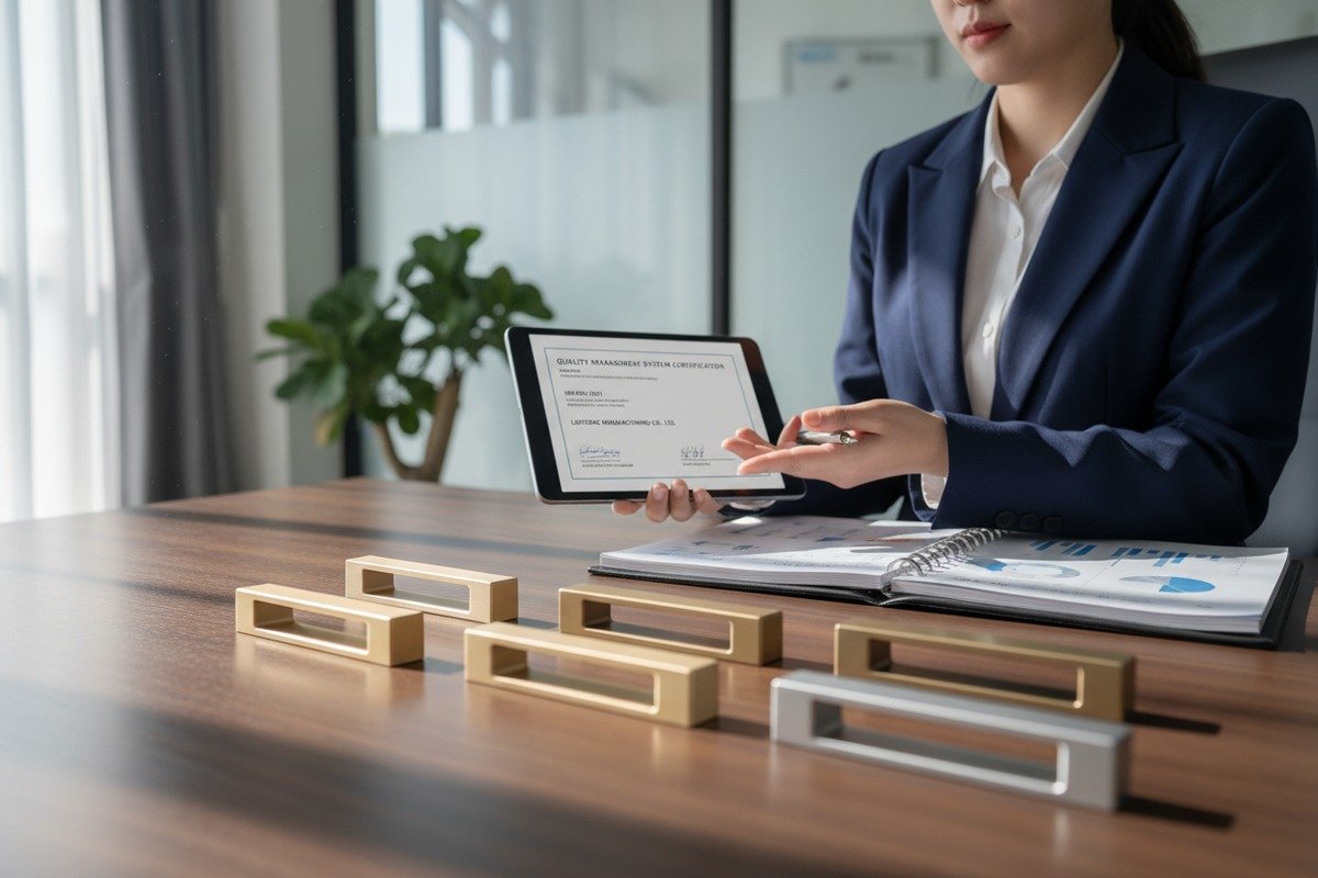 How to Verify ISO Quality Systems for Aluminum Furniture Cabinet Handle Suppliers?