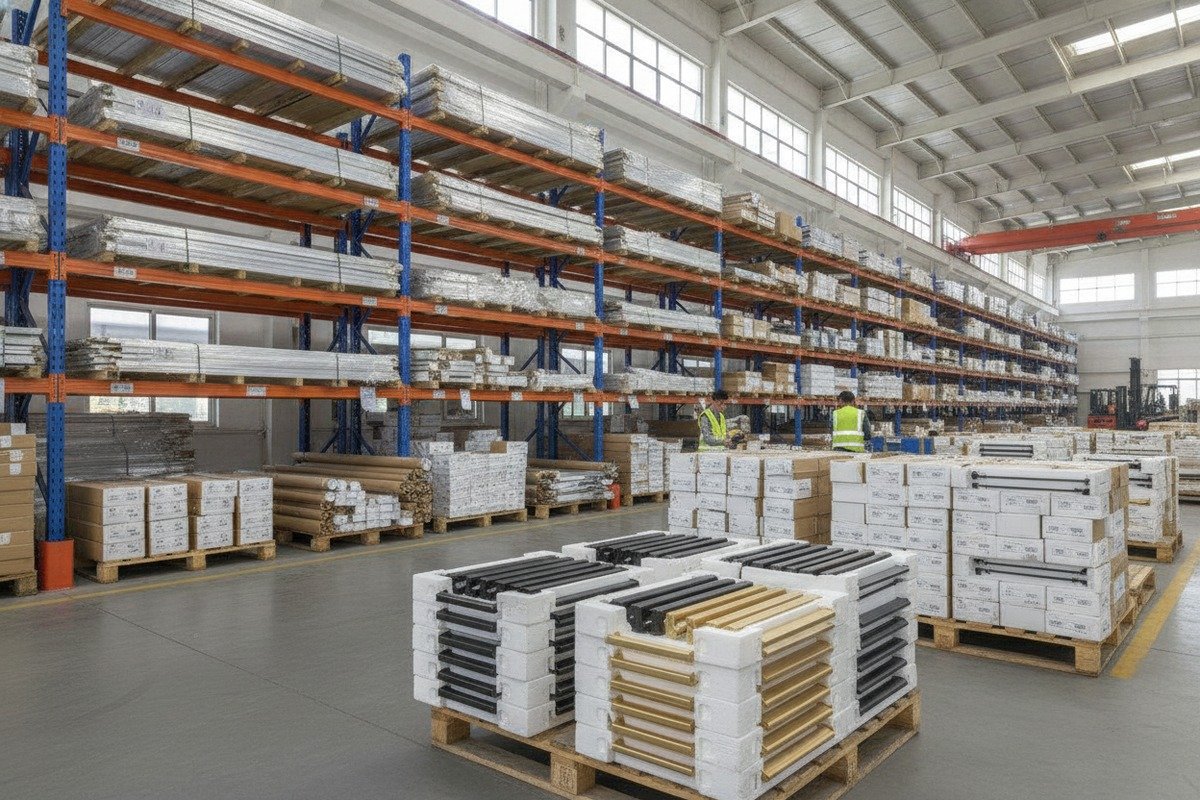 Supplier OEM and Stock Capabilities Finding a supplier with ready-to-ship stock and custom OEM capabilities for aluminum hardware (ID#5)