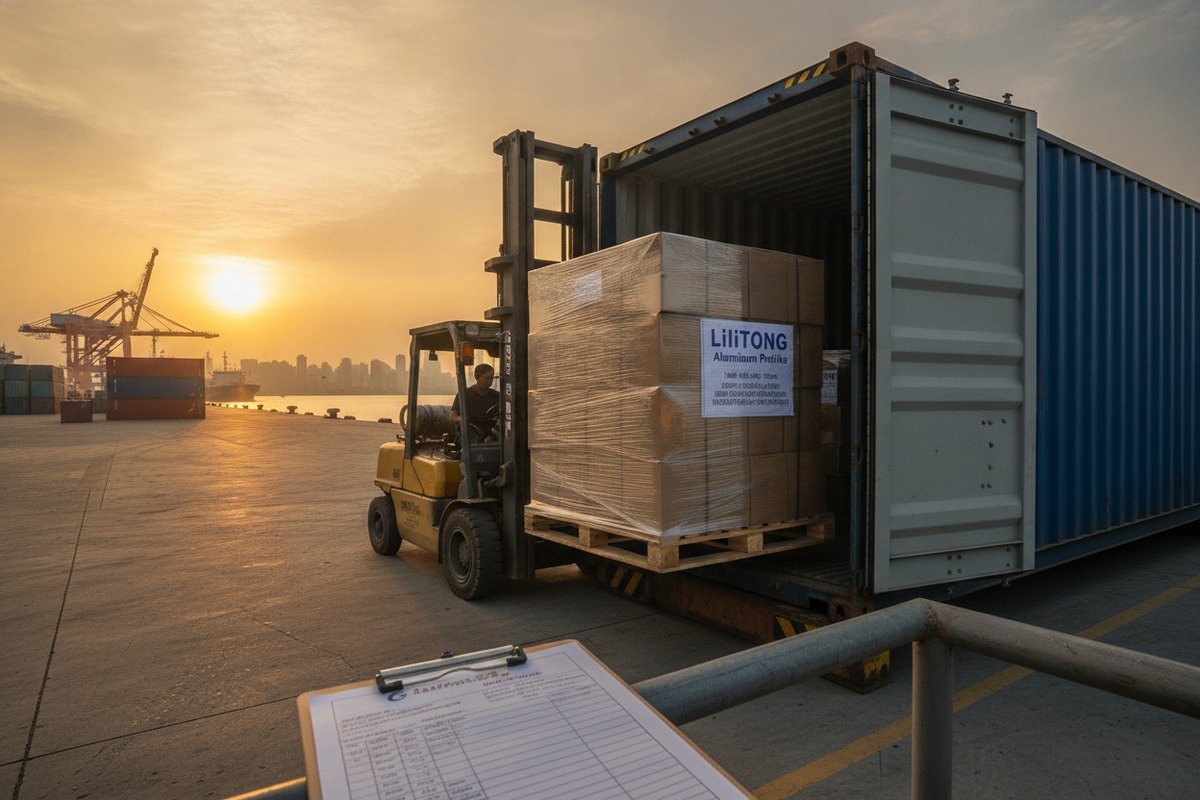 Shipping and Logistics Management Managing shipping schedules and logistics costs for imported aluminum furniture profiles (ID#5)