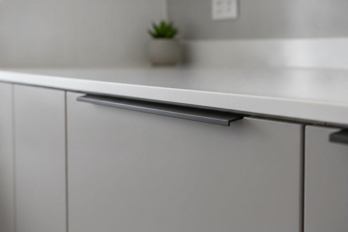 Slim extruded aluminum bar pulls for modern minimalist furniture trends in Vietnam (ID#2)