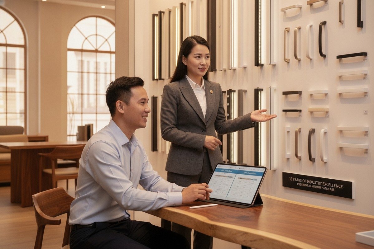 Customs Clearance Documentation Essential customs clearance documents for importing aluminum furniture handles from China to Vietnam (ID#3)