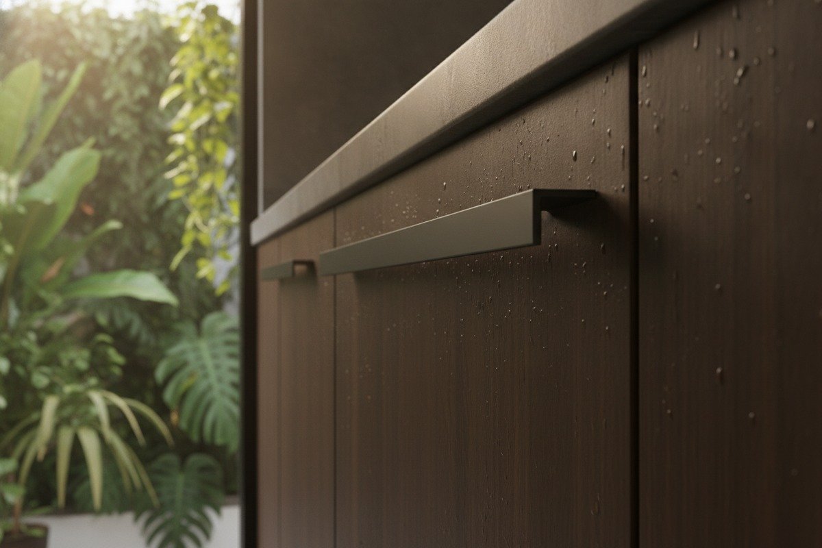 Humidity Resistant Aluminum Finishes Anodized and powder coated aluminum handles providing long-term protection against high humidity (ID#2)