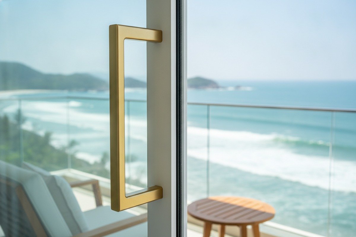 Anodized vs Powder Coated Comparison of anodized and powder-coated finishes for furniture handles in tropical climates (ID#3)