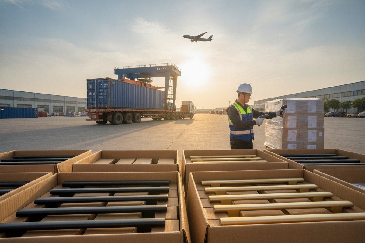 What Shipping Methods and Costs Should I Consider When Sourcing Aluminum Furniture Handles from China to Vietnam?