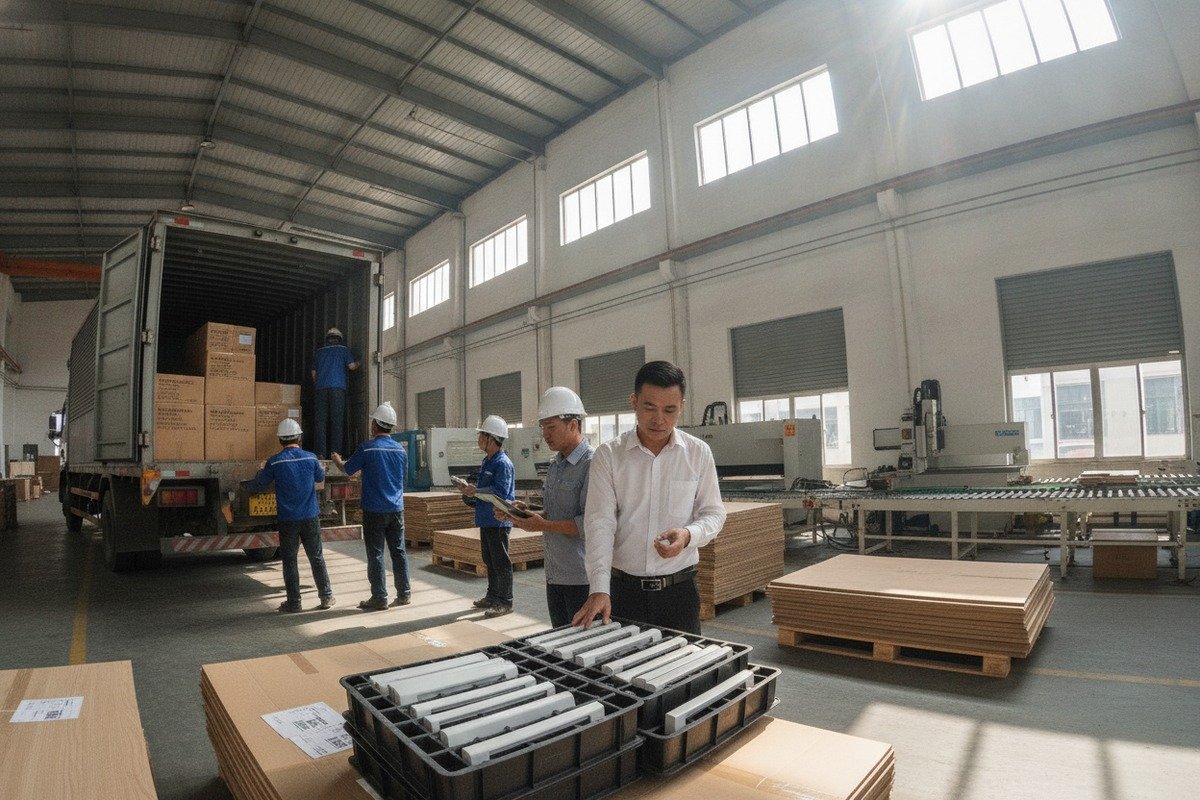 Minimize Bulk Shipping Expenses Minimizing shipping expenses for bulk furniture hardware orders through consolidation and packing (ID#4)