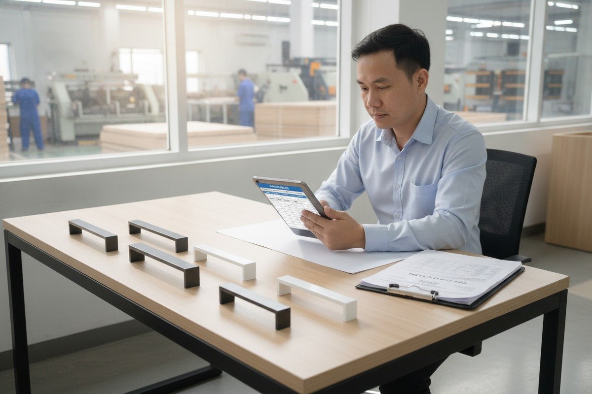 Required Customs Documentation Essential documents for clearing furniture hardware shipments through Vietnam customs including commercial invoices (ID#3)