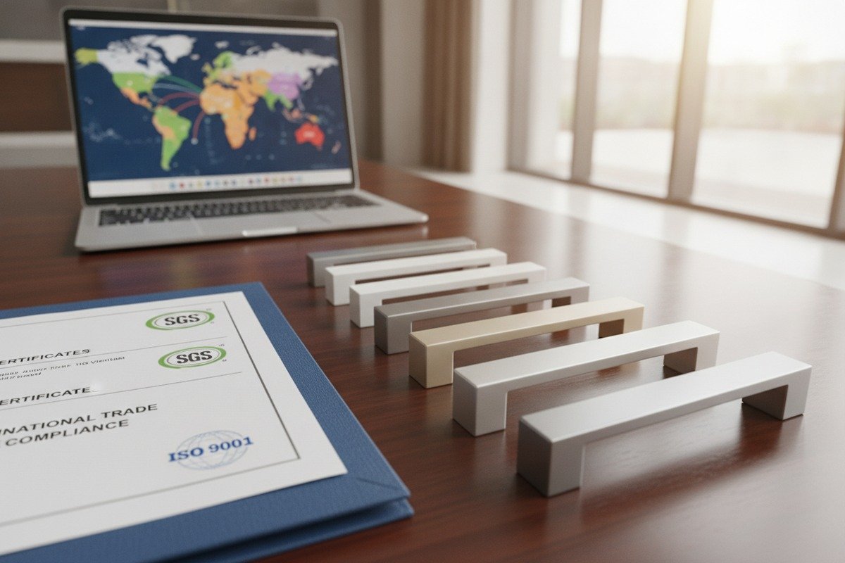 Required Safety Certifications Essential safety certifications including ISO and SGS for furniture hardware suppliers in China (ID#2)