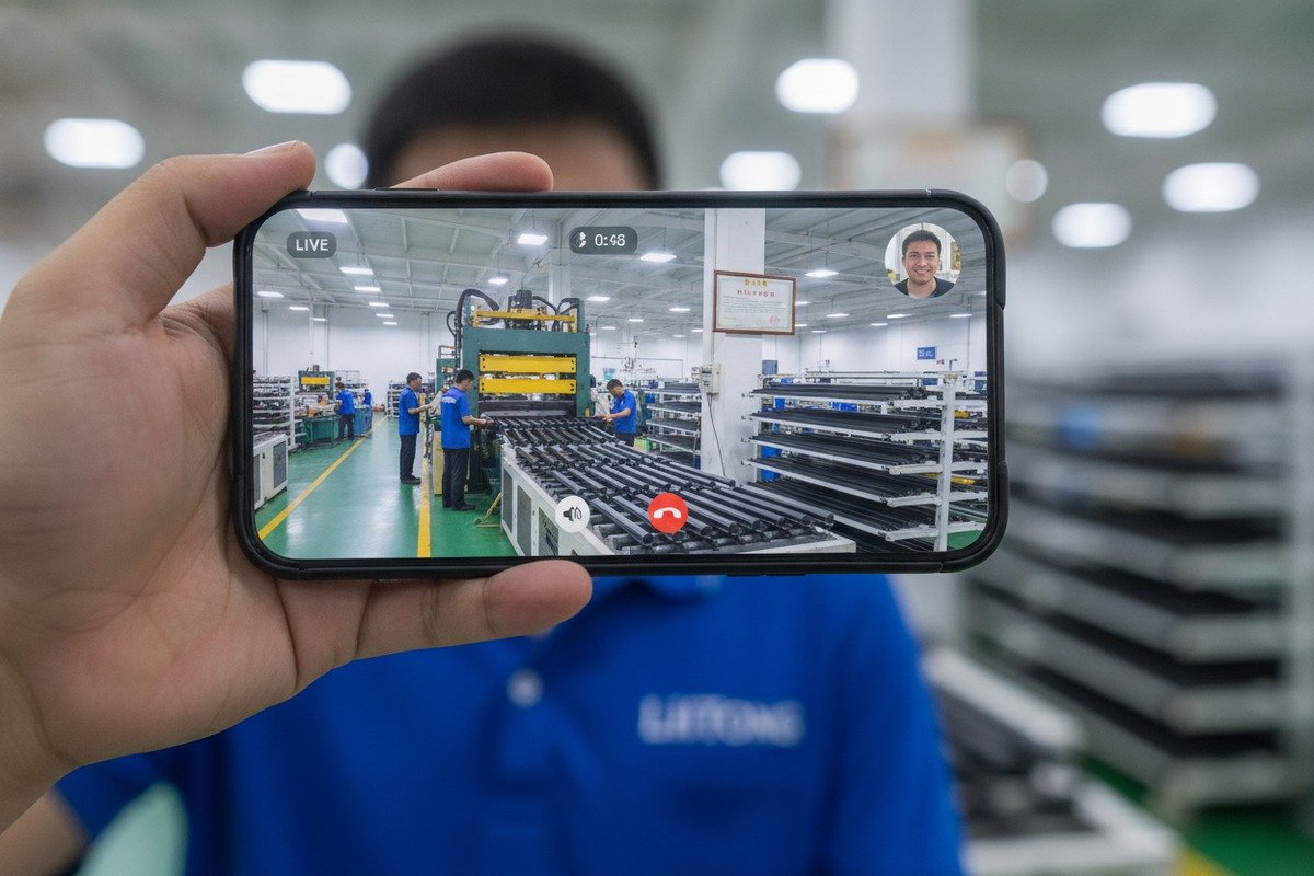 Verify Supplier Business License Verifying Chinese aluminum handle supplier business license and factory background for legitimacy and production (ID#2)