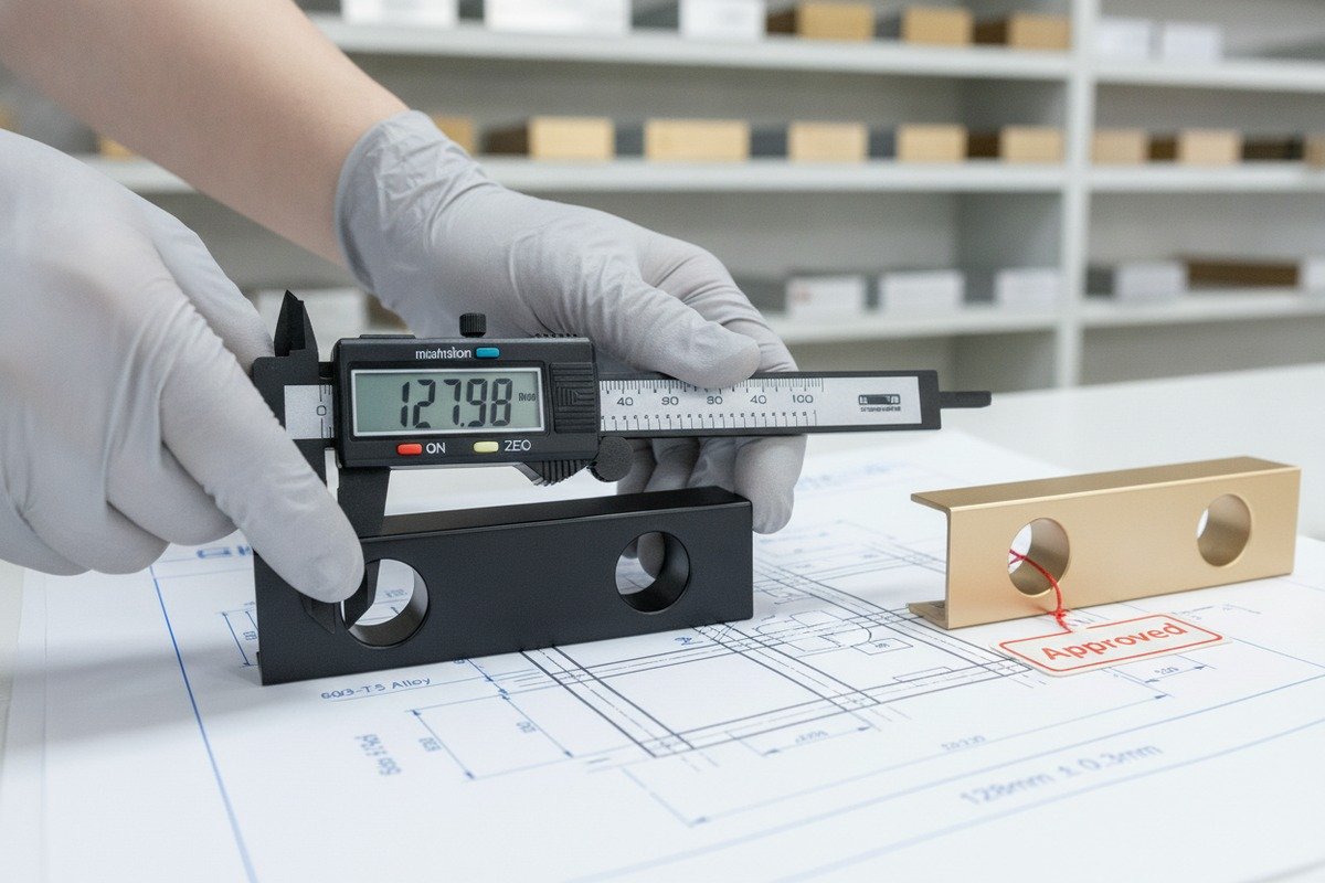 Quality standards and specifications for aluminum furniture handle manufacturing and sample matching (ID#2)