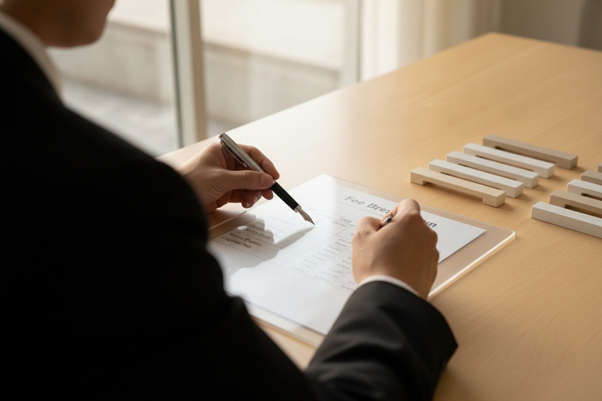 Transparent Customs Clearance Pricing Transparent pricing and itemized fee schedules for customs clearance services (ID#4)