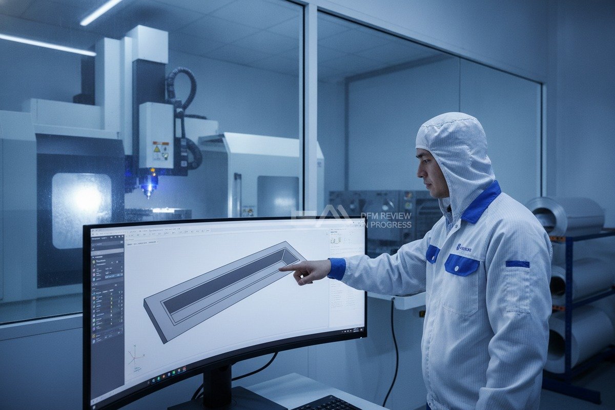 Assessing Factory Technical Expertise Assessing factory technical expertise for custom aluminum handle mold development using DFM and CNC (ID#2)
