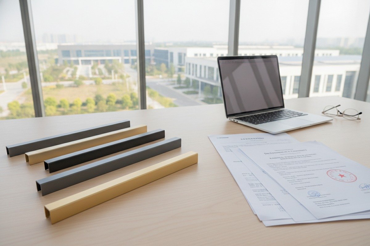 How Can I Determine if a Supplier’s Aluminum Furniture Handles Have Passed RoHS Environmental Testing When Sourcing Them?