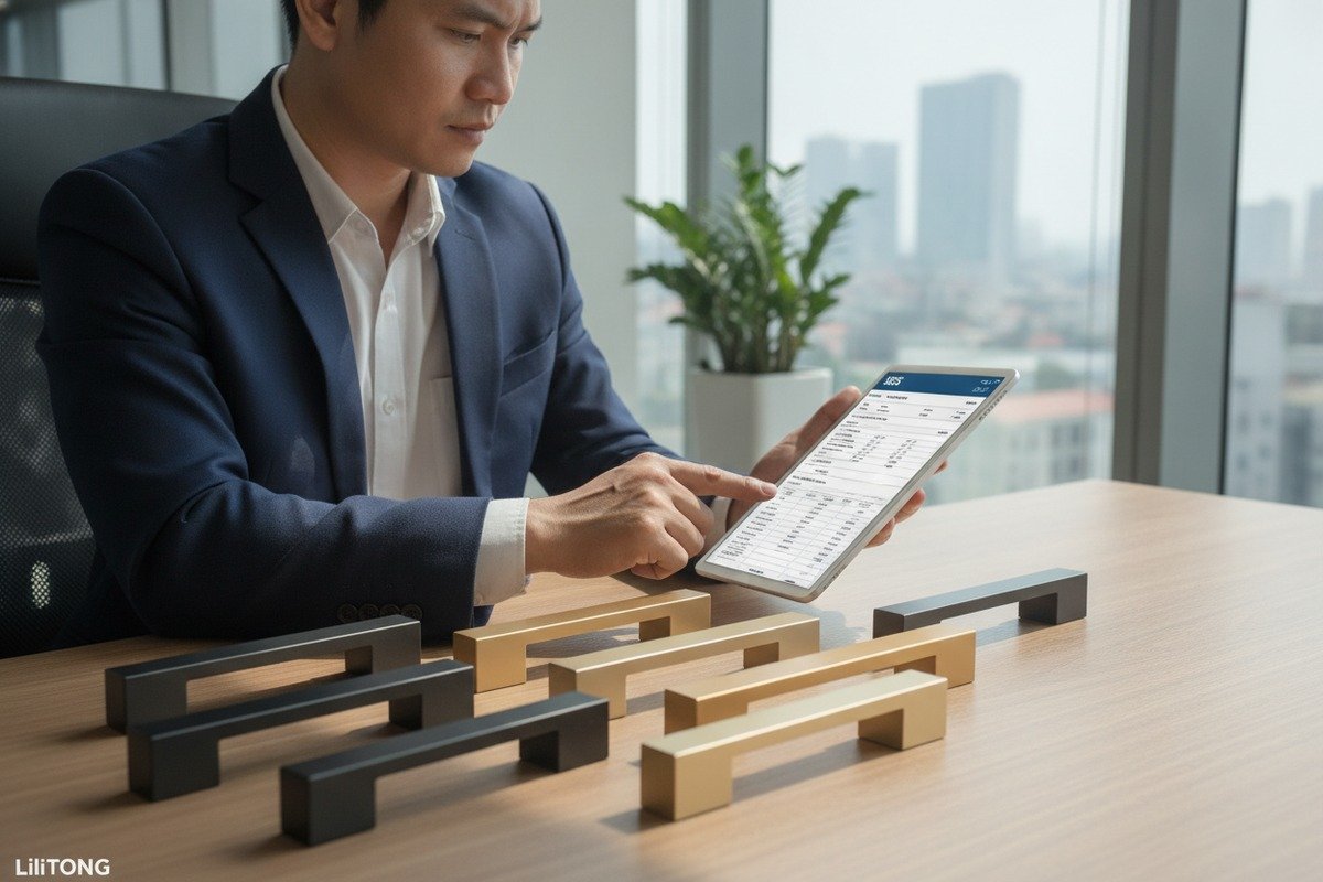 How Should I Request SGS or Other Authoritative Testing Reports from Suppliers When Sourcing Aluminum Furniture Handles from China?