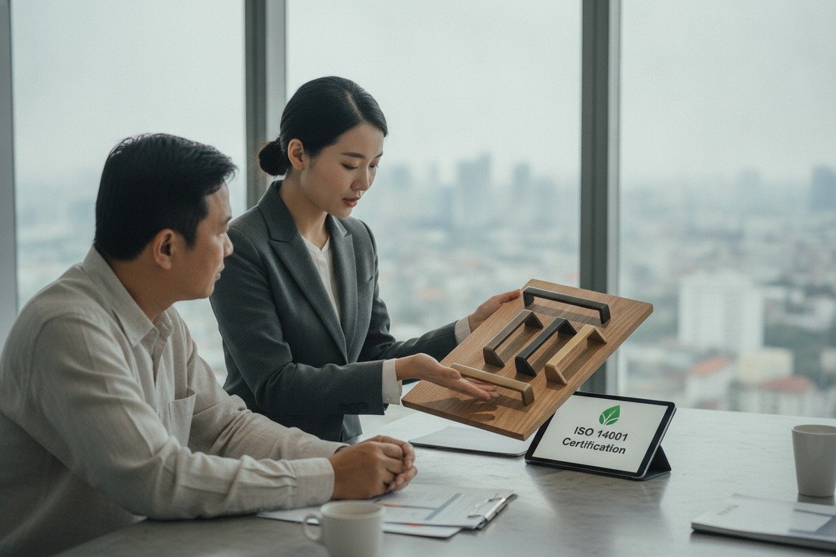 When Sourcing Aluminum Furniture Handles, What Environmental Indicators Should I Focus on to Meet the Green Requirements of the Vietnam Market?