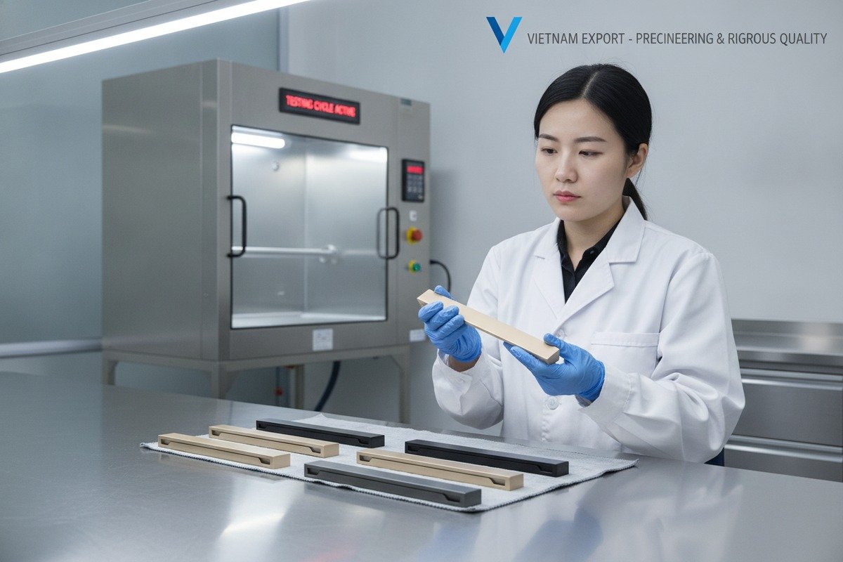When Sourcing Aluminum Furniture Handles, How Should I Test Their Salt Spray Resistance to Ensure They Won’t Easily Corrode in Vietnam’s Humid Environment?