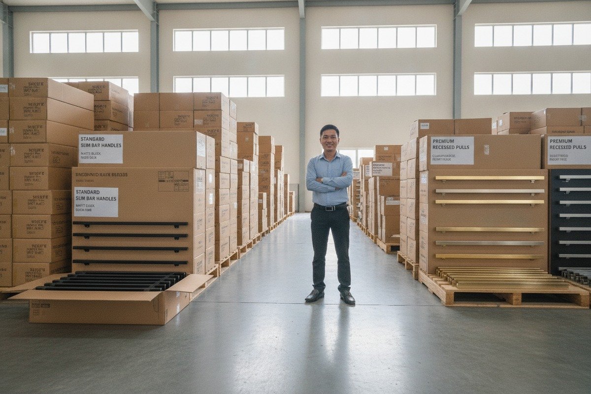 When Sourcing Aluminum Furniture Handles, How Should I Plan the Inventory Ratio of Different Styles to Meet the Demand of the Vietnamese Market?