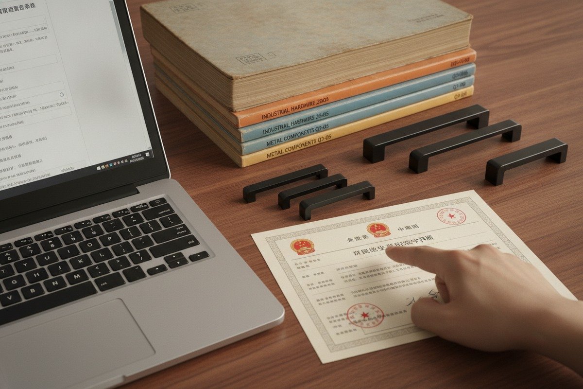 Verifying Foshan aluminum handle manufacturer experience through business registration and historical export records (ID#2)