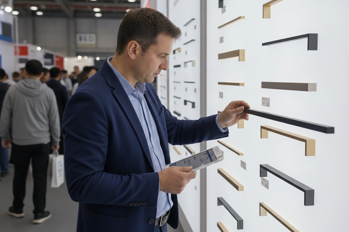 How Should I Find High-Quality Aluminum Furniture Handle Suppliers at the Canton Fair or Vietnam Building Materials Exhibition When Sourcing?
