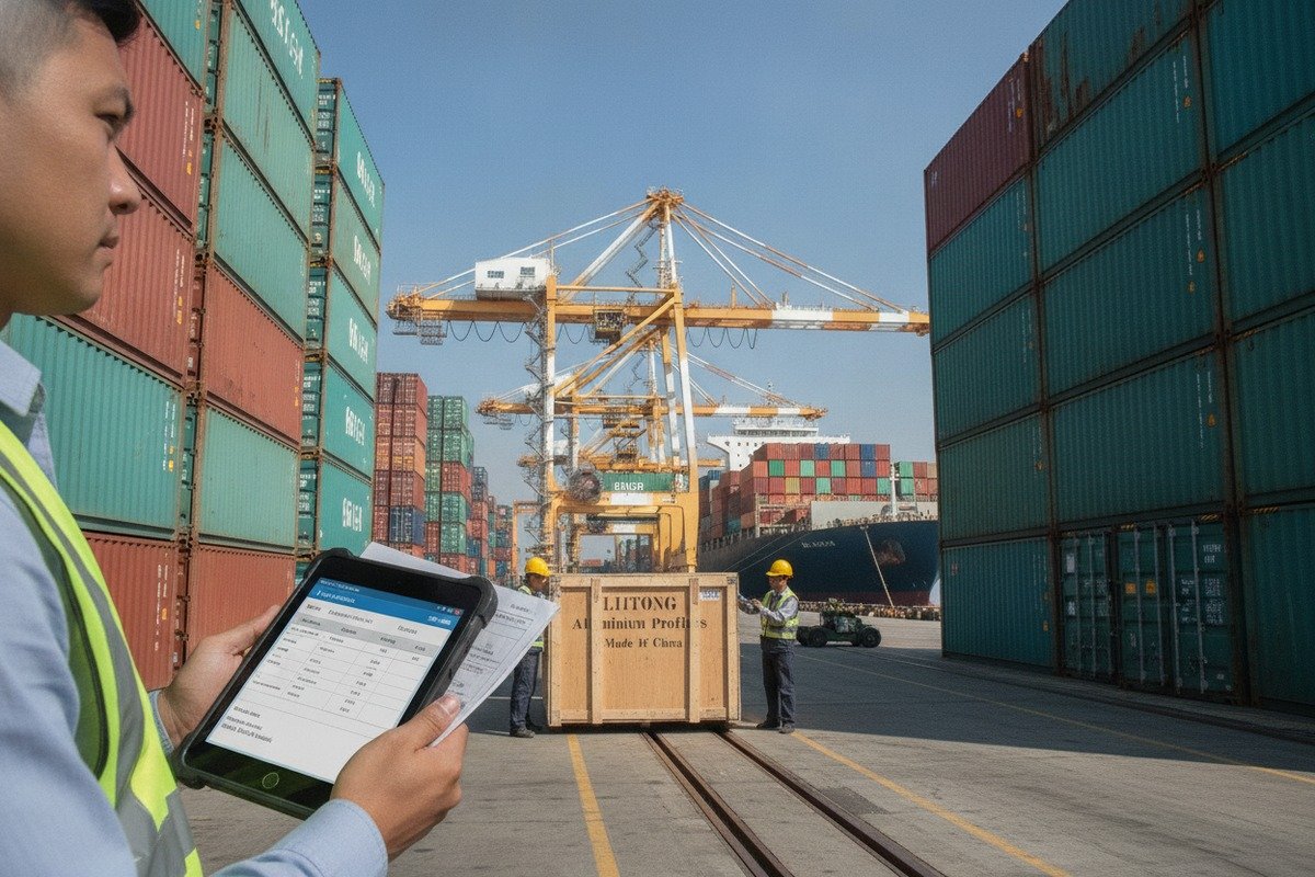 Typical customs clearance costs and import tax percentages for Chinese aluminum furniture handle imports (ID#3)