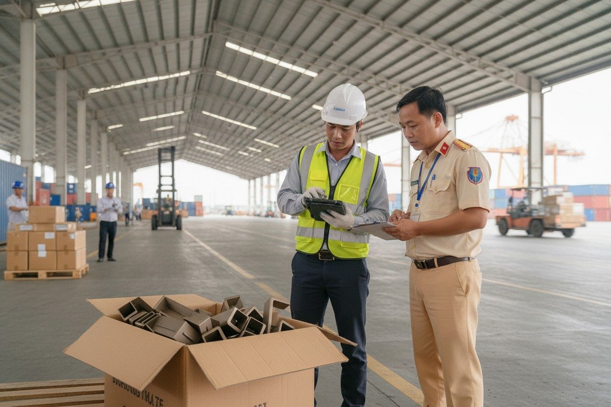 Determining legal responsibility for damaged aluminum handles during transit based on Incoterms and contracts (ID#5)