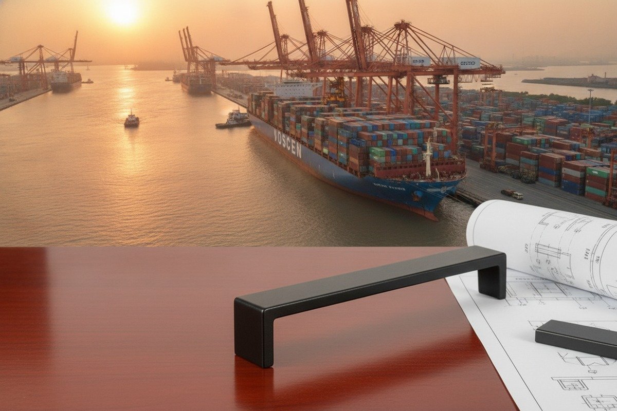 How Can I Leverage the Geographical Advantages of Vietnam and China to Shorten Lead Times When Sourcing Aluminum Furniture Handles?