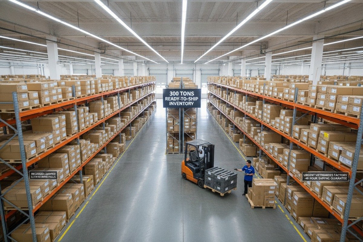 Ready-to-Ship Aluminum Handle Inventory Sourcing from 300 tons of ready-to-ship aluminum handle inventory avoids project delays (ID#3)