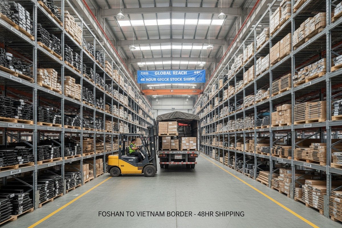 Supplier Logistics and Documentation Chinese supplier managing documentation and logistics for land transport shipments to Vietnam (ID#5)