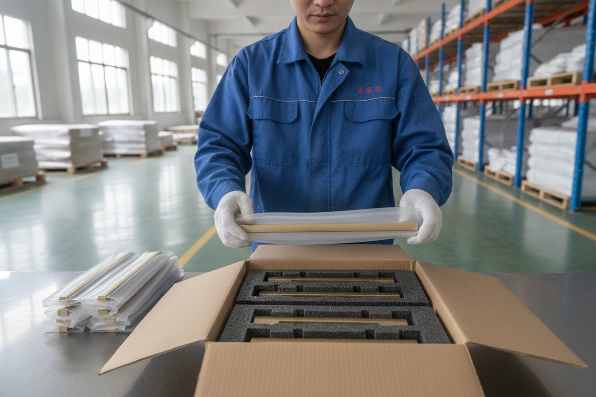 Professional inspection methods for ensuring consistent anodizing quality on aluminum handles (ID#4)