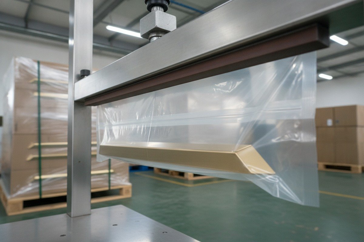 Specialized protective packaging for furniture handles adds minimal cost and zero extra lead time (ID#4)