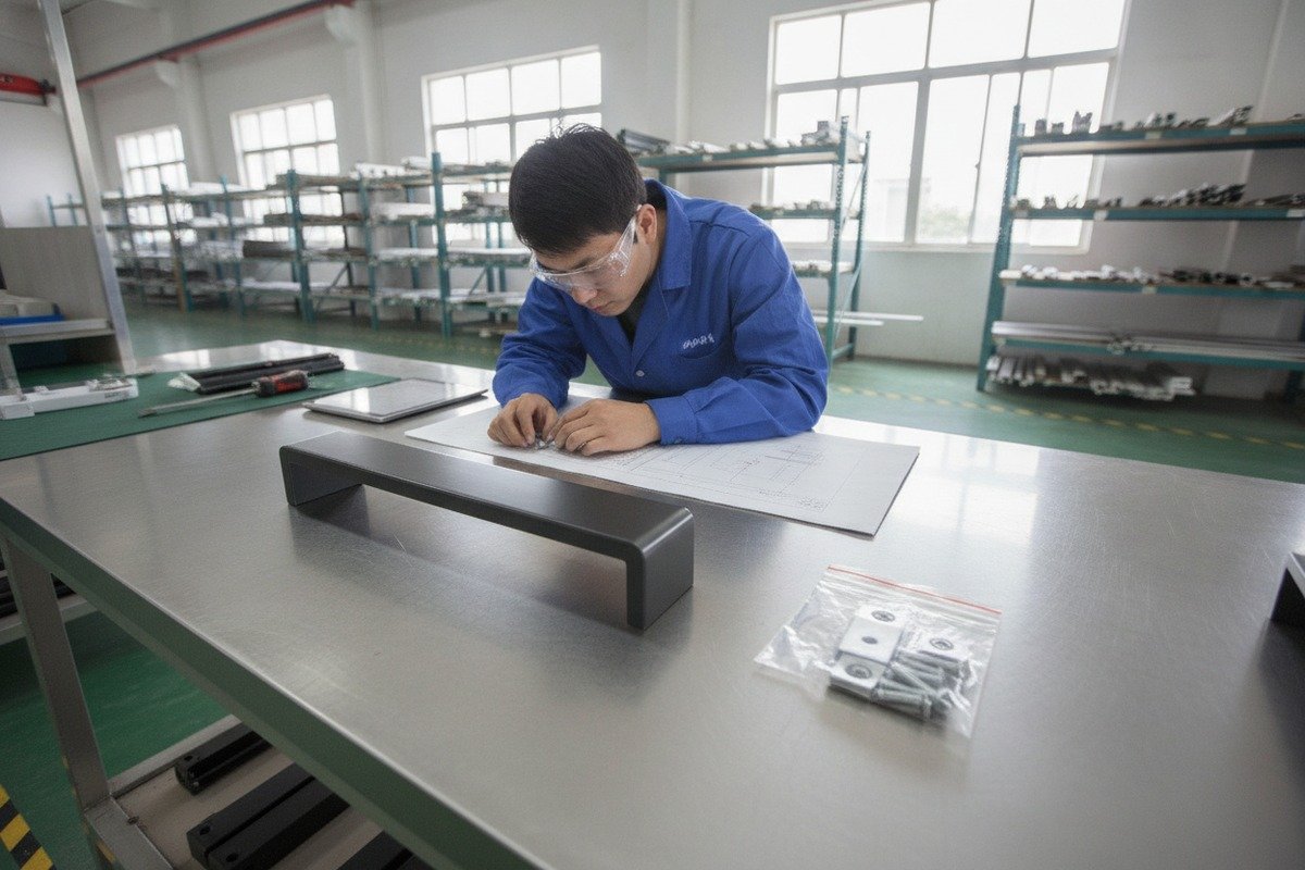 When Sourcing Aluminum Furniture Handles From China, Do I Need to Know if the Supplier Can Ship the Mounting Accessories Together With the Handles?