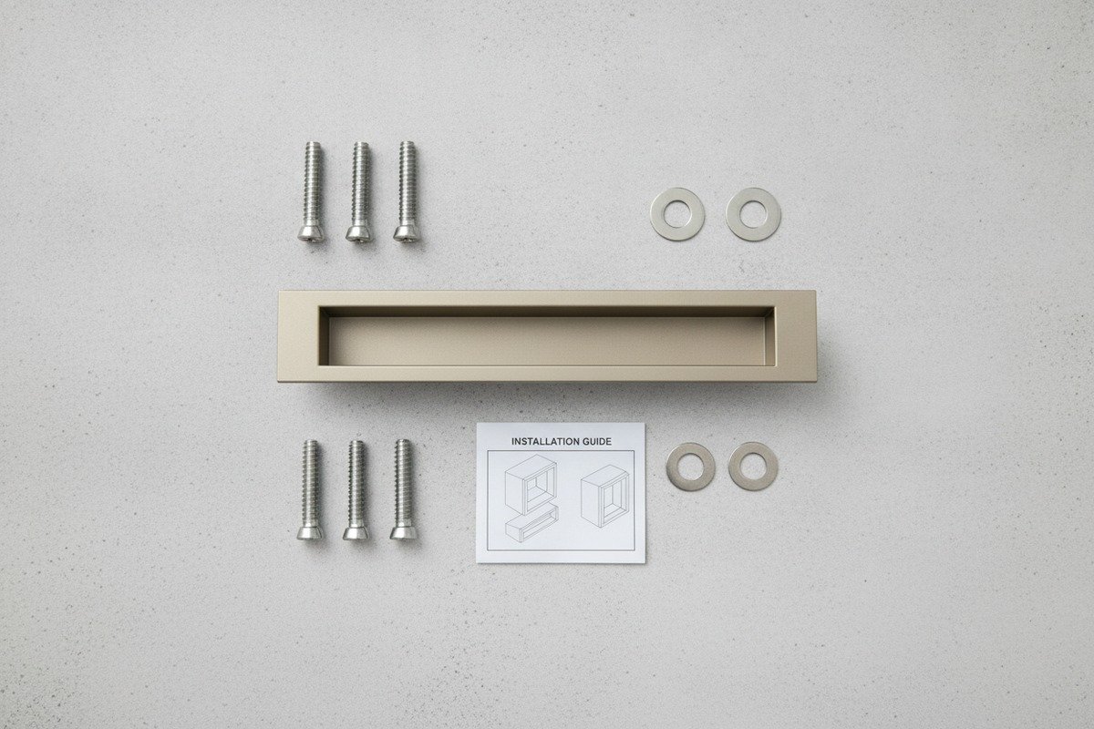 One-Stop Handle Hardware Solution China supplier offering one-stop solution for aluminum handles and matching mounting hardware kits (ID#2)