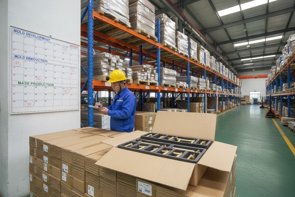 Factors influencing speed and cost of custom aluminum handle mold development in Foshan (ID#4)