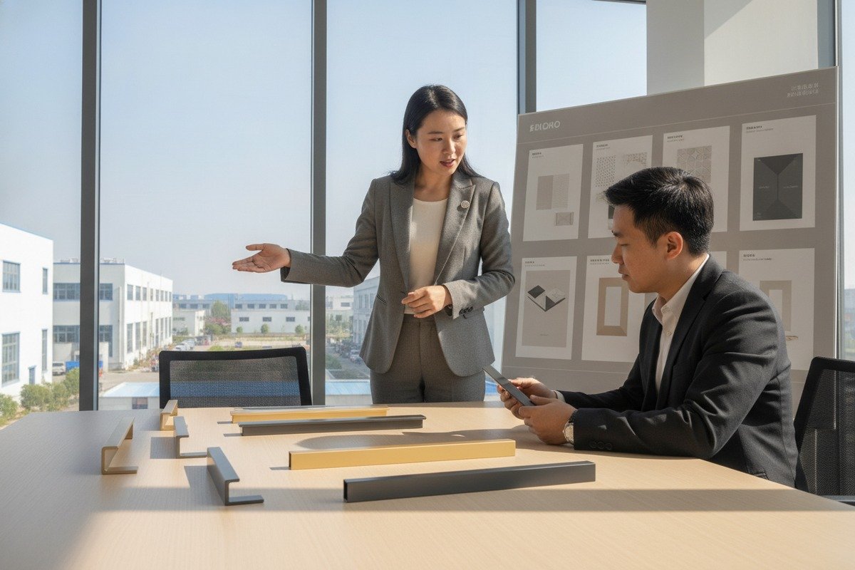 How Should I Communicate with Suppliers When Sourcing Aluminum Furniture Handles to Ensure the Packaging Design Aligns with the Aesthetic Preferences of Vietnamese Consumers?