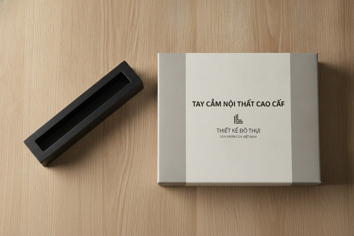 Vietnamese Market Color Schemes Modern minimalist color schemes and visual styles for Vietnamese furniture handle packaging (ID#2)