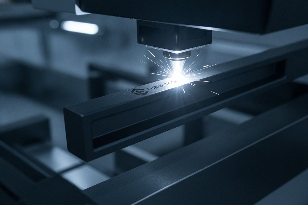 Logo Customization Fee Estimates Typical laser engraving and mold fees for branding aluminum furniture handles (ID#3)