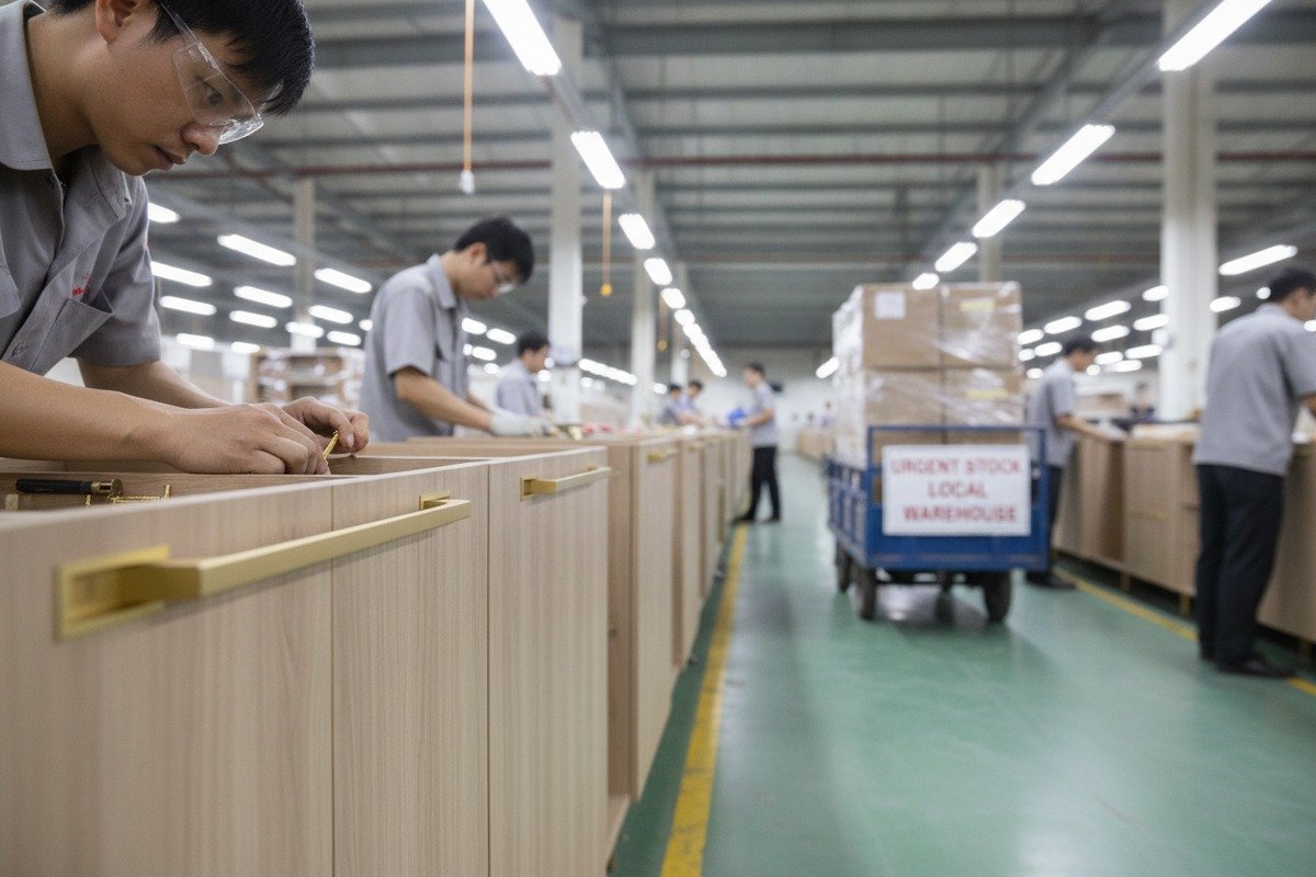 Responsive Supply Chain Management Responsive supply chain with 48-hour dispatch and local micro-warehouses for furniture factories (ID#5)