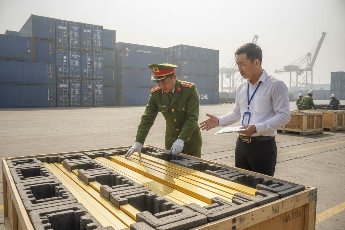 Chinese aluminum supplier providing accurate documents to minimize customs detention risks (ID#4)