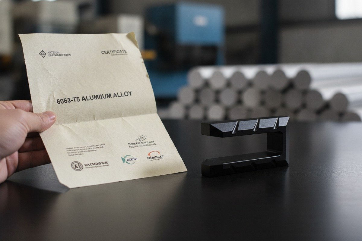 Verifying aluminum alloy grades like 6063-T5 for humidity resistance in Vietnam furniture (ID#2)