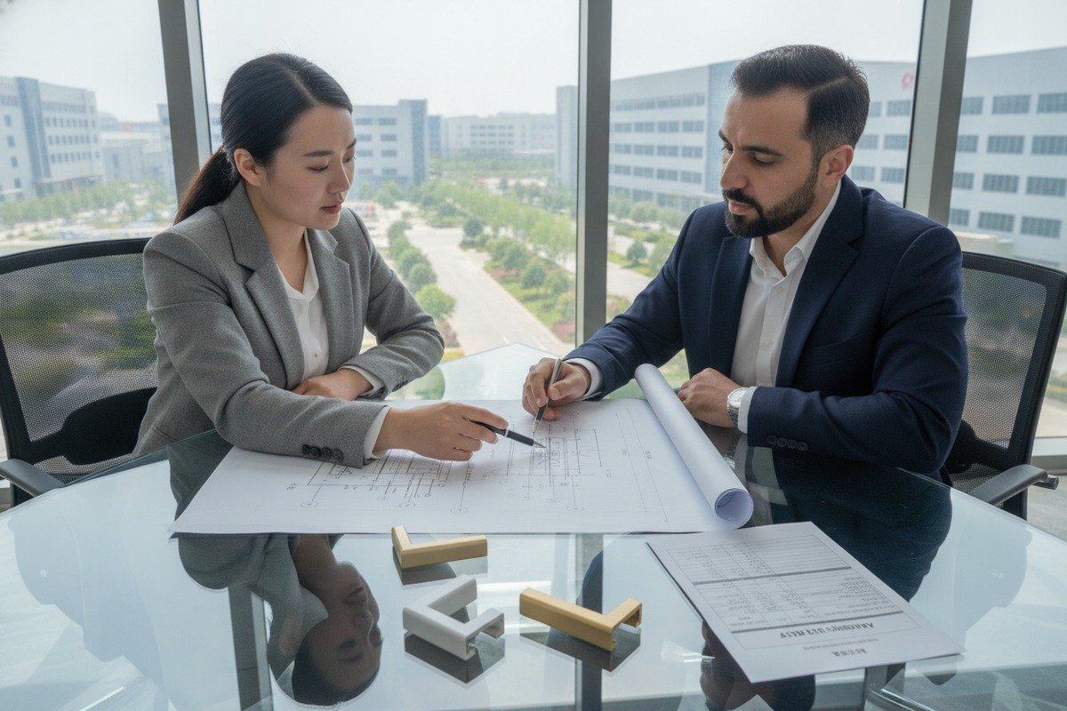 Specifying Handle Test Requirements Communicating specific durability requirements and finish standards to Chinese aluminum handle suppliers (ID#3)