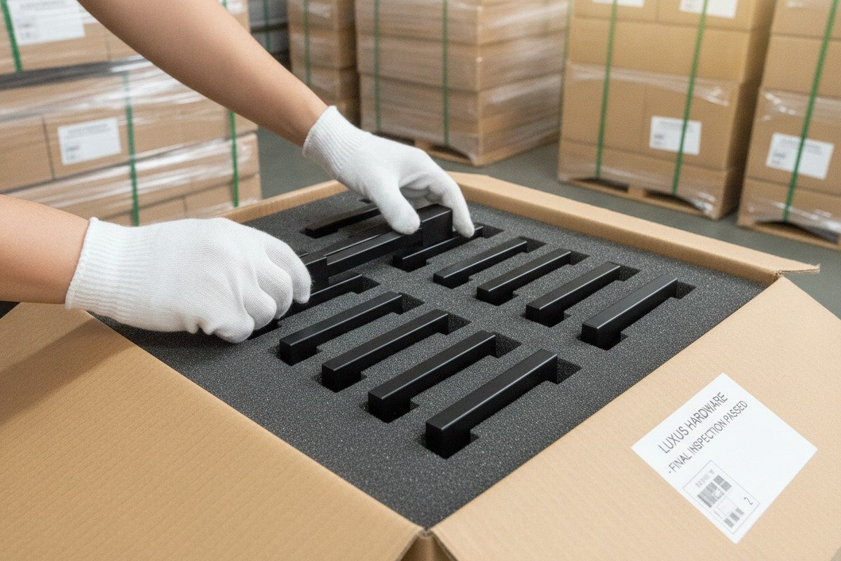 Verifying International Durability Standards Verifying aluminum handles meet international durability standards through salt spray and adhesion tests (ID#5)