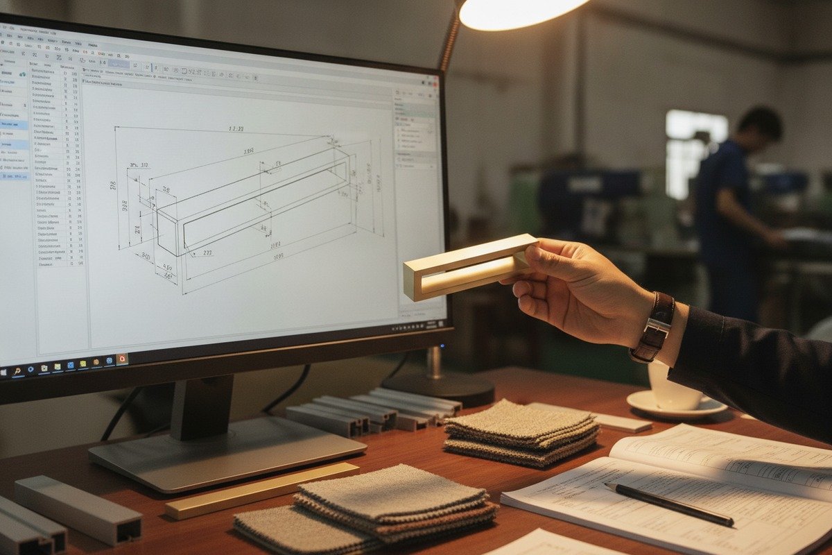 Custom packaging requirements and lead time expectations for aluminum handle orders from suppliers (ID#5)