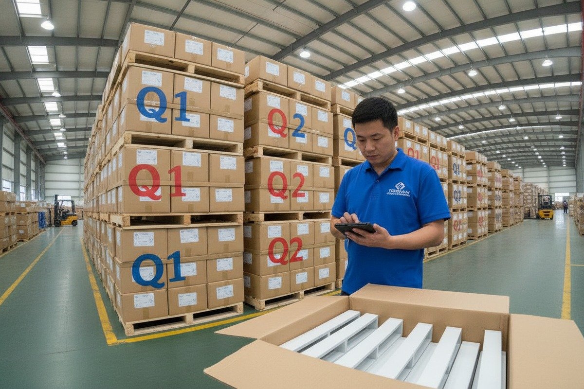 Strategies for distributing procurement budgets across quarters to maintain consistent inventory levels (ID#3)