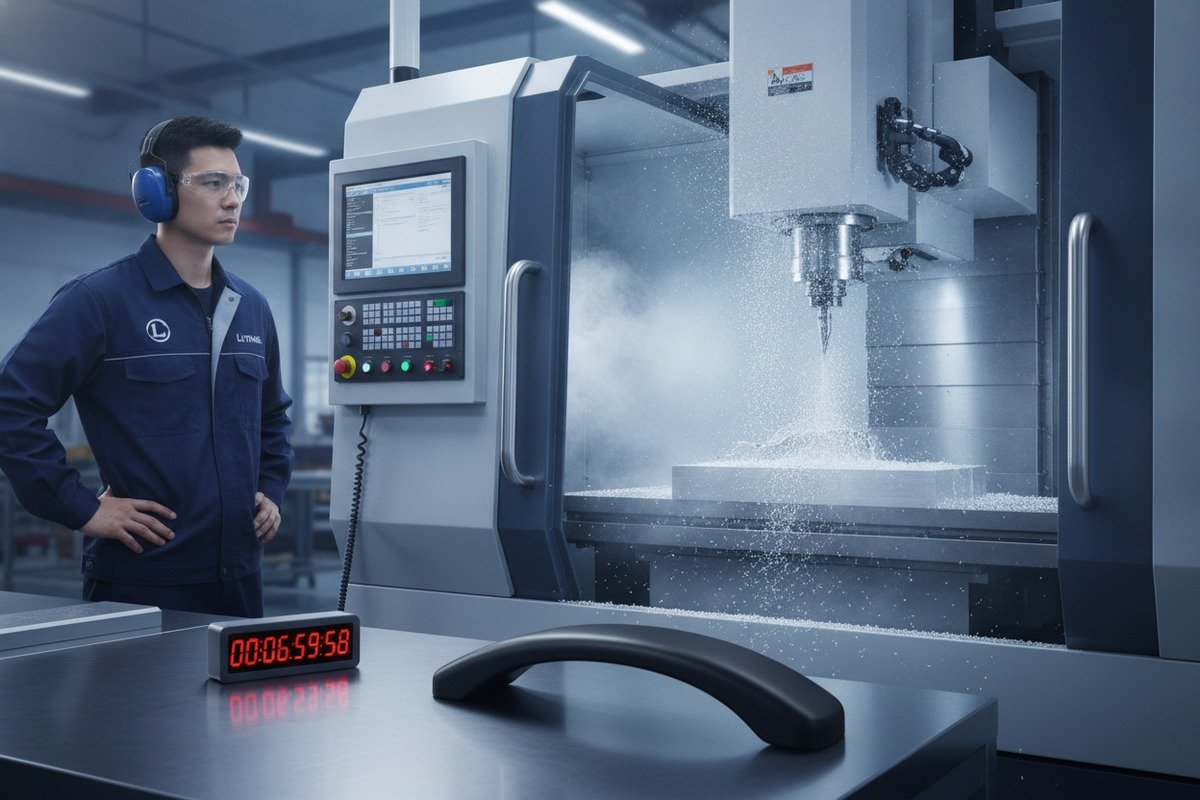 Verifying seven day custom prototype delivery for aluminum handles in the Vietnam market (ID#2)