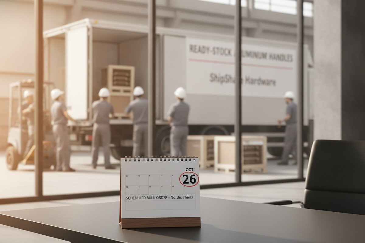 Quality control steps and inspections to ensure imported aluminum handles meet factory standards (ID#3)